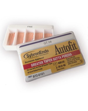 AUTOFIT GREATER TAPER GUTTA PERCHA .08  50u.