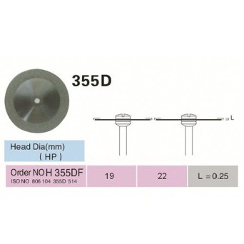 Disco de Diamante Flex ISO 806.104.355D.514.220