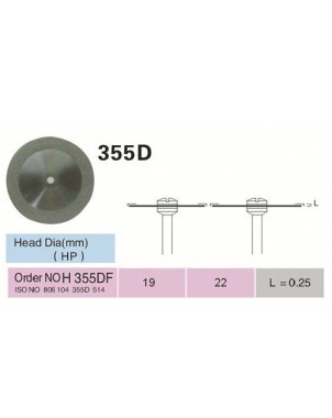 Disco de Diamante Flex ISO 806.104.355D.514.220