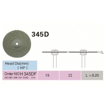 Disco de Diamante Flex ISO 806.104.345.514.190 BADER