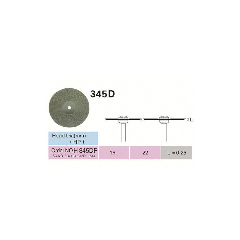 Disco de Diamante Flex ISO 806.104.345.514.190 BADER