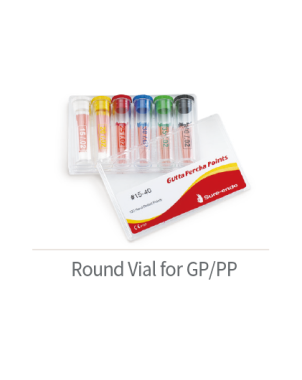 PUNTAS GUTTAPERCHA SURE DENT nº20 vial redondo 120 ud