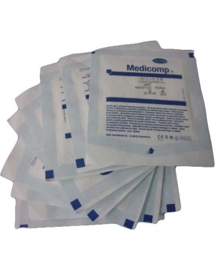GASA MEDICOMP HARTMANN 5x5 cm 30 g 100 ud
