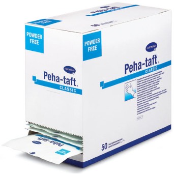GUANTES PEHA TAFT HARTMANN latex cirugia esteril 7 50 ud