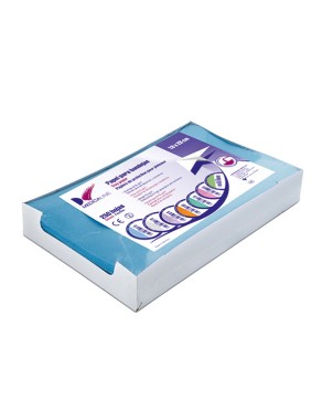 PAPEL ABSORB. BANDEJAS AZUL 18x28cm. 250u.