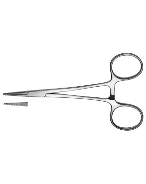 PINZA MOSQUITO KDM recta 14 cm