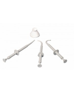 PORTA AMALGAMA LARIDENT curvo 45 plastico