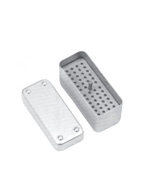 CAJA ENDODONCIA LARIDENT aluminio p/48 instrumentos