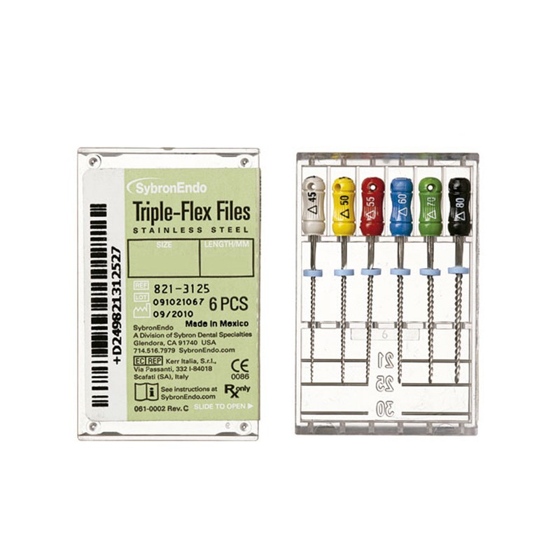LIMA TRI-FLEX 25mm. N.50  6u. (AMARILLO)