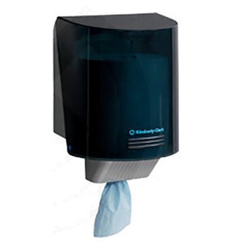 DISPENSADOR BOBINA SECA MANOS NEGRO