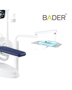 Bandeja auxiliar para unidad odontológica Bader