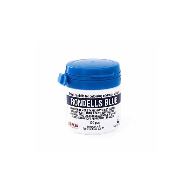 RONDELL revelador placa azul 100 ud
