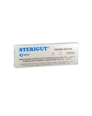 TIRAS DE VAPOR PERGUT indicador esterilizacion 500 ud