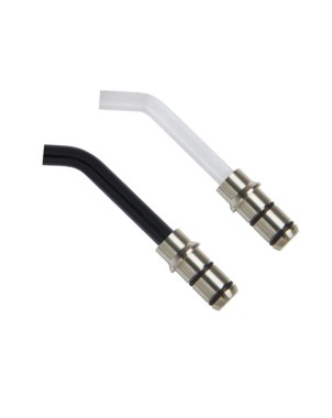 FIBRA OPTICA DTE negra p/lampara LED C y D 80 mm