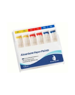 PUNTAS PAPEL SURE DENT F1/F2/F3 protaper surtida 100 ud