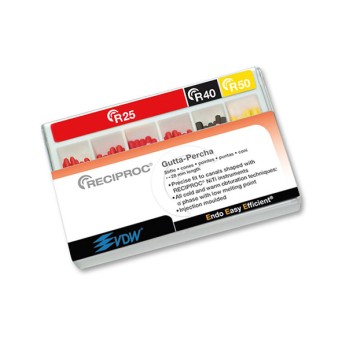 PUNTA GUTAPERCHA RECIPROC VDW R40 28 mm 60 ud