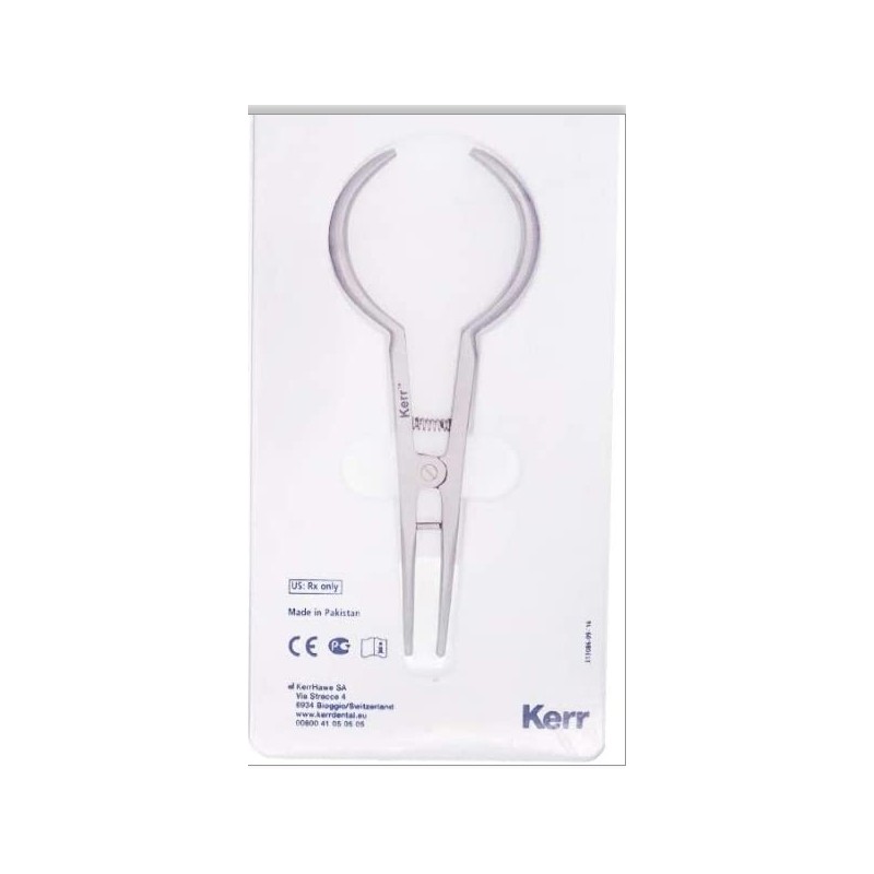 PINZA HAWE NEOS KERR larga inox p/bandas matrizes