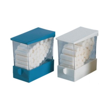 DISPENSADOR LARIDENT p/rollos algodón azul