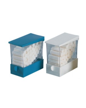 DISPENSADOR LARIDENT p/rollos algodón azul