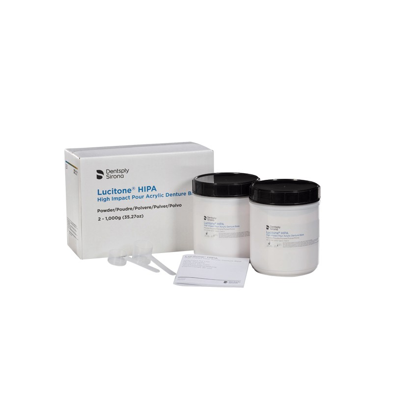 LUCITONE HIPA powder original opaque veined 2 x 1000 g