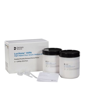 LUCITONE HIPA powder original opaque veined 2 x 1000 g