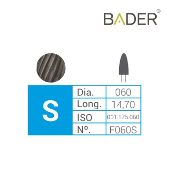 Fresa Carburo de Tungsteno F060S ISO.500.104.274.175.060 BADER