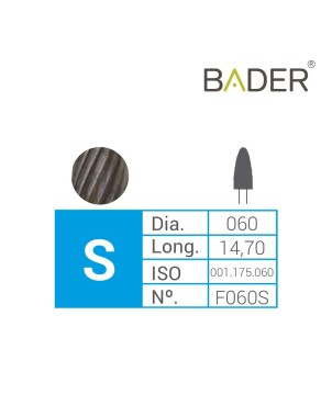 Fresa Carburo de Tungsteno F060S ISO.500.104.274.175.060 BADER