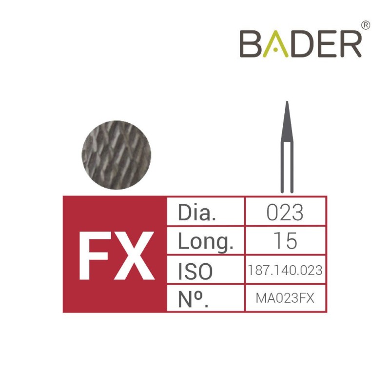Fresa Carburo de Tungsteno MA023FX ISO.500.104.194.140.023 BADER