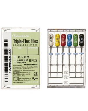 LIMA TRI-FLEX 25mm. N.50  6u. (AMARILLO)