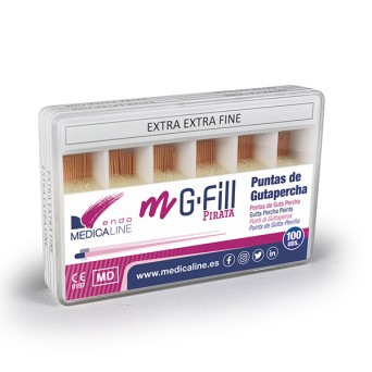 m-g-Fill GUTAPERCHA PIRATA ROSA FINE 100u