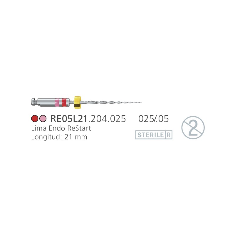 REMOVEDOR GUTTA RESTART KOMET RE05L21.204.025 esteril 6 ud