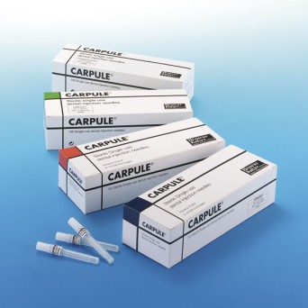 AGUJA CARPULE 0.4x25 C/PLAST.27G CORTA 100u