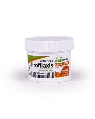 PASTA PROFILAXIS NARANJA G. MEDIO 100g.