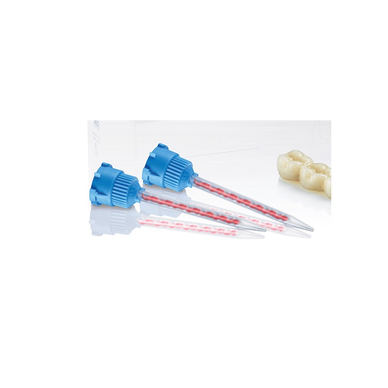 VISALYS TEMP boquillas mezcla azules-naranjas 3,2 mm 50 ud