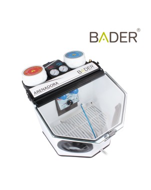Arenadora turbo con 2 vasos y reciclado Bader