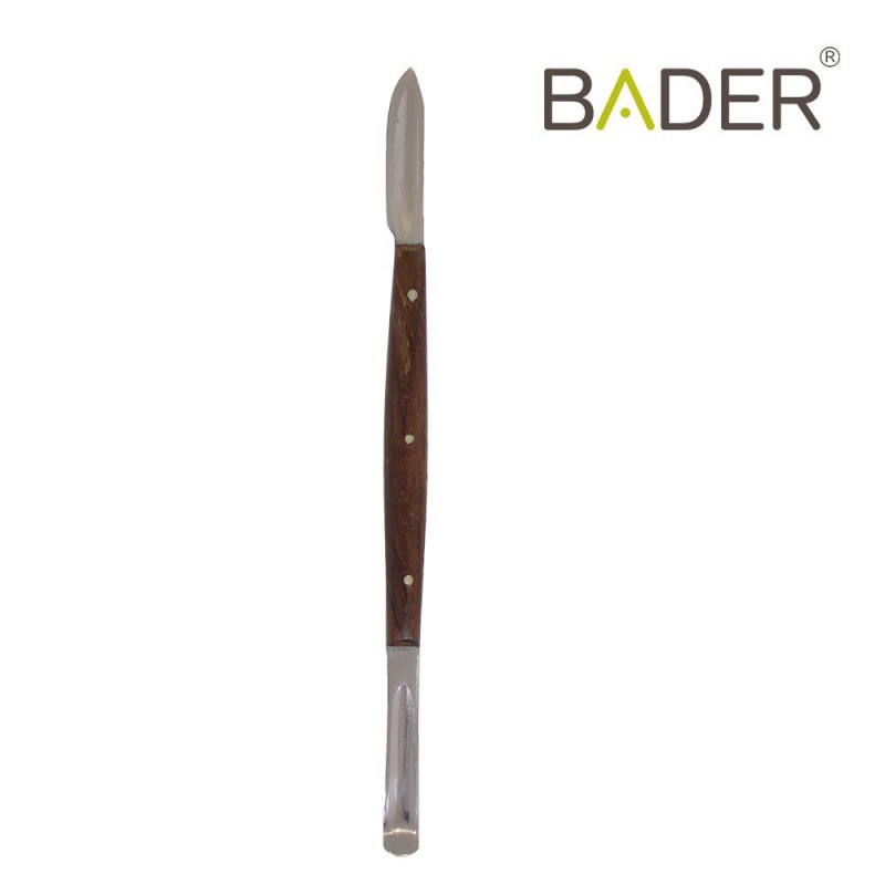 Espátula para Cera Acanalada Grande BADER