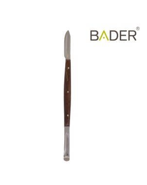 Espátula para Cera Acanalada Grande BADER