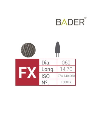 Fresa Carburo de Tungsteno F060FX ISO.500.104.274.140.060 BADER