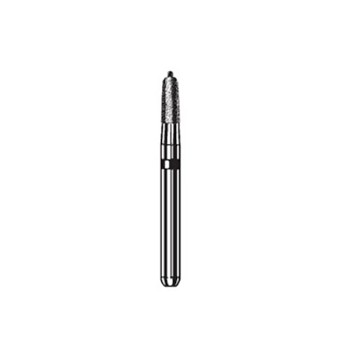 8849P.314.016  KOMET FRESA DIAMANTE CONICA REDONDEADA PUNTA GUIA TURBINA ø 016 GRANO EXTRA FINO 5 ud.