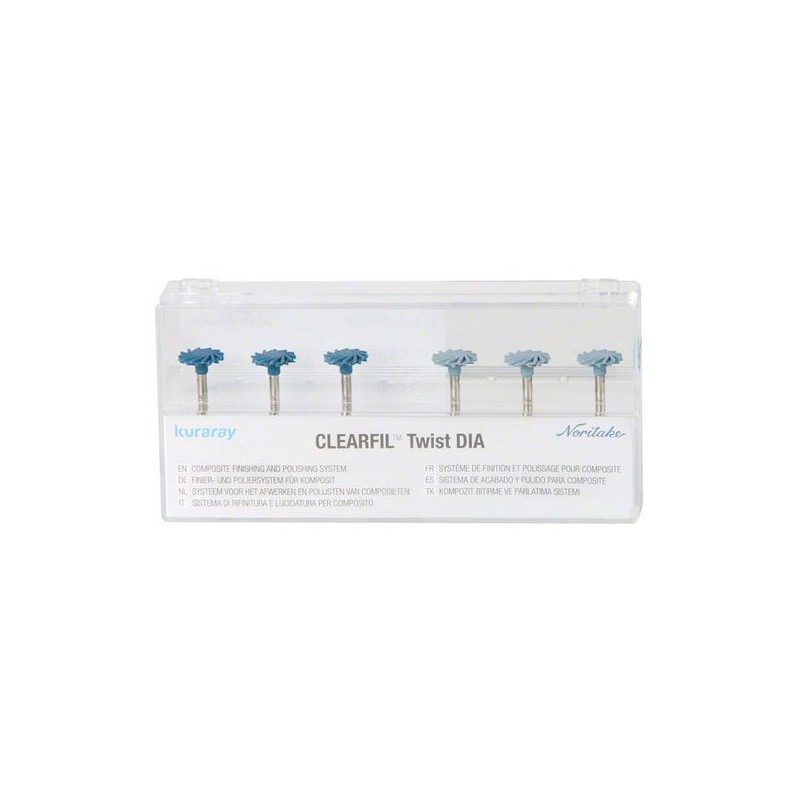TWIST DIA KURARAY pulidor diamantado p/composite 10mm kit