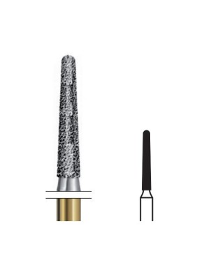 S6856.314.012  KOMET FRESA DIAMANTE CONICA REDONDEADA TURBINA ø 012 GRANO GRUESO S 5 ud.