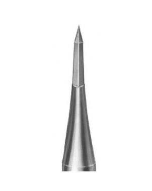 H97.314.010 KOMET FRESA C. TUNGSTENO PUNTA TRIANGULAR TURBINA ø 010 - 5uds
