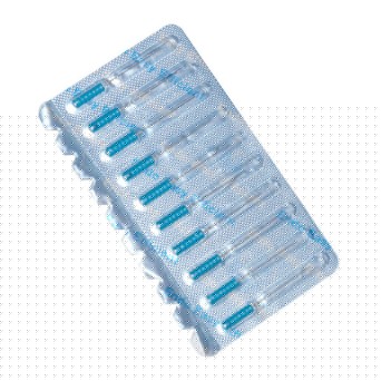 TIRANERVIOS 21mm. N.40  10u AZUL
