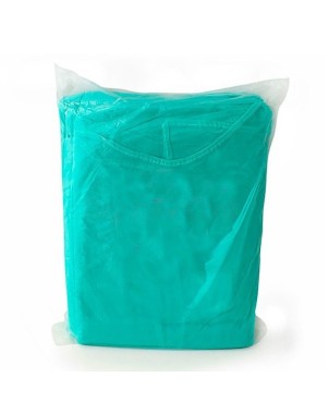 BATA TST 22gr. VERDE C/PUÑO ELAST. 105x140cm. 100u