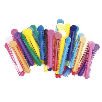 LIGADURA TIE KDM elastica  verde 1040 ud