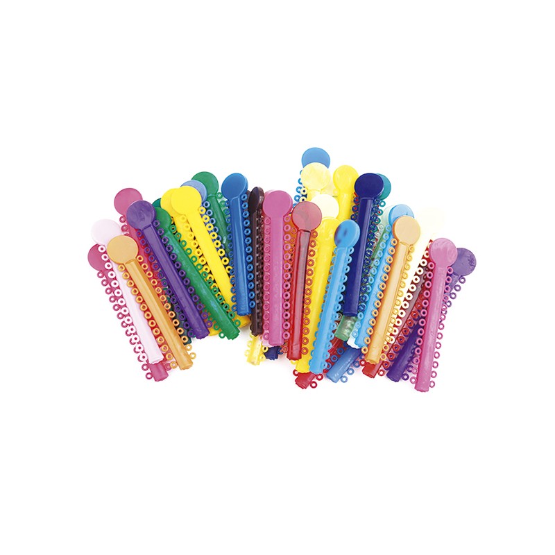LIGADURA TIE KDM elastica  verde 1040 ud
