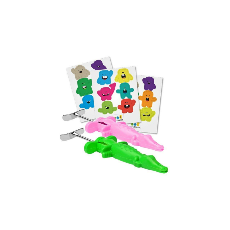 FUNDAS COCODRILO P/AGUJAS DE ANESTESIA 3u.