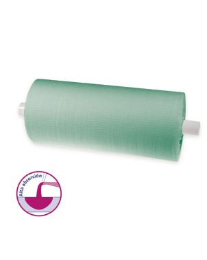 BABEROS PAP/PLAST.61x53cm. VERDE 80u.