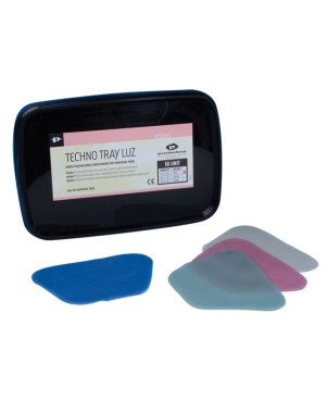 TECHNO TRAY LUZ rosa 50 ud