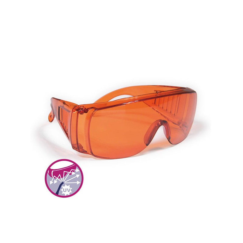 GAFAS POLIMERIZACION NARANJAS